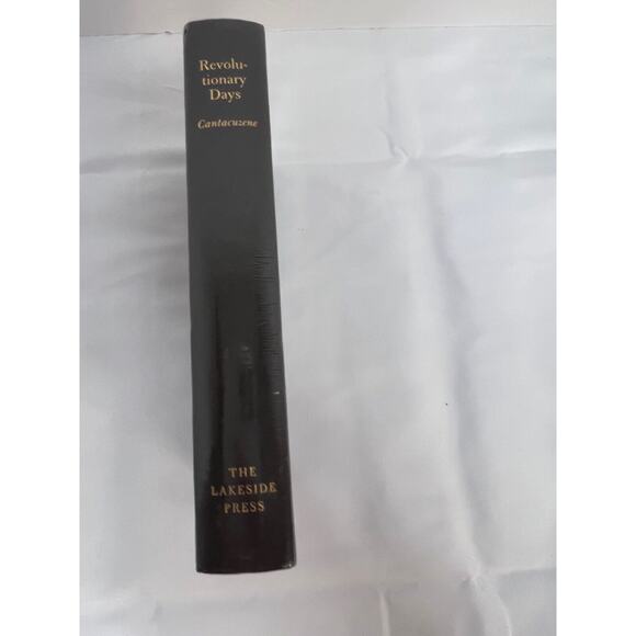 Sealed ~ The Lakeside Press Book Revolutionary Days Cantacuzene NIP! - Picture 2 of 5